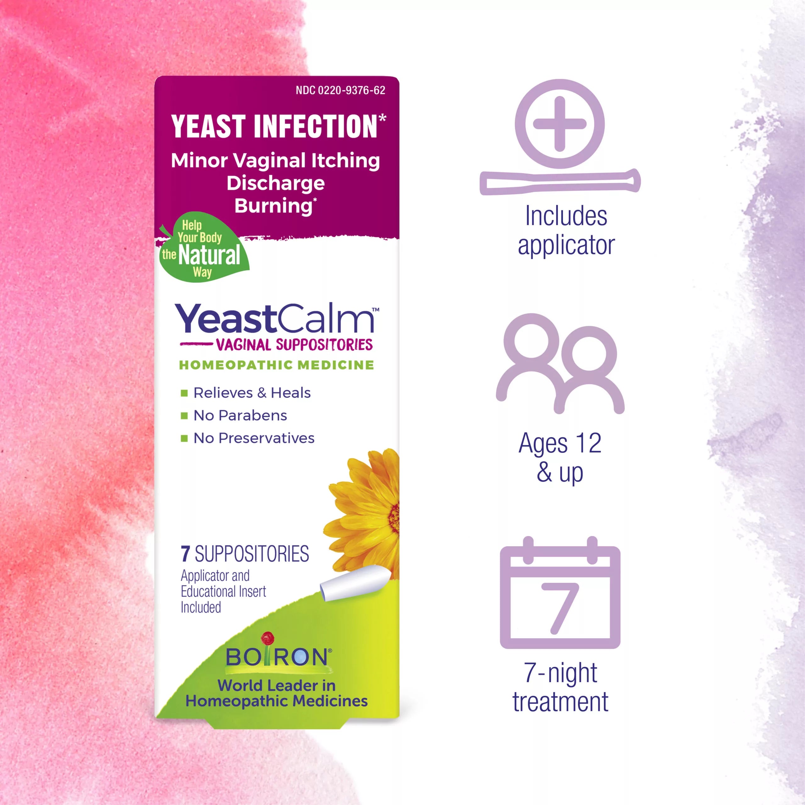 Boiron YeastCalm Suppository 7s-[HealthWay]
