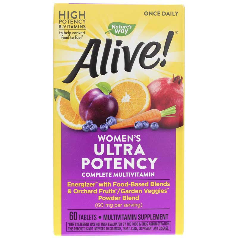 Natures Way Alive Womens Multi 50+ 60tb-[HealthWay]