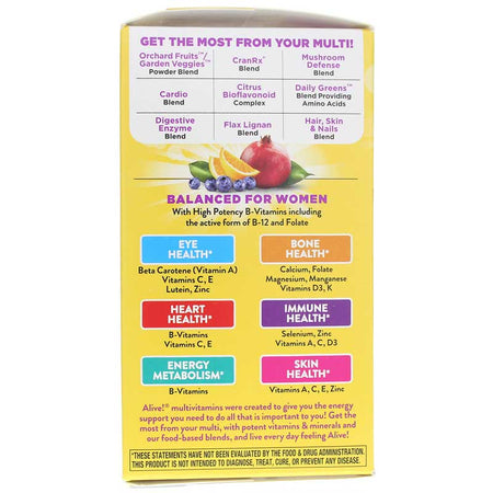 Natures Way Alive Womens Multi 50+ 60tb-[HealthWay]