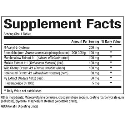 Nat Factors Lung&Bronchial 90tb-[HealthWay]