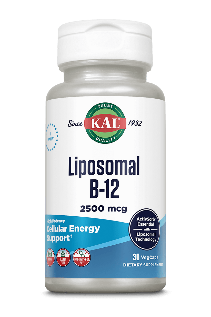Kal B-12 Liposomal 2500mcg 30cp-[HealthWay]