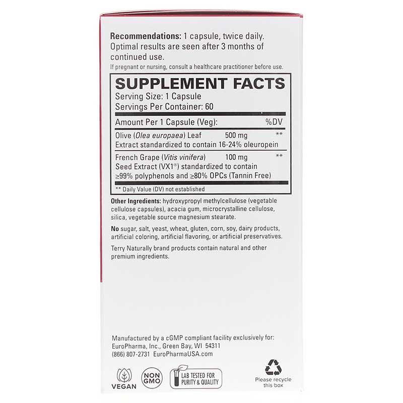 Terry Naturally Blood Pressure 60c-[HealthWay]