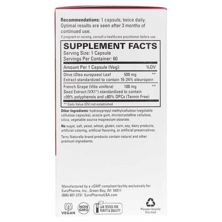 Terry Naturally Blood Pressure 60c-[HealthWay]