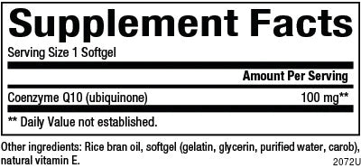 Nat Factors CoQ10 100mg 120sg-[HealthWay]