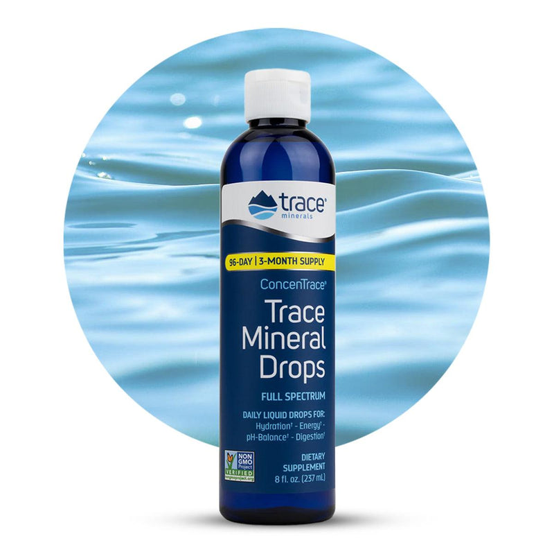 Trace Minerals Conc Drops 8oz-[HealthWay]