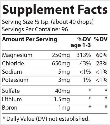 Trace Minerals Conc Drops 8oz-[HealthWay]