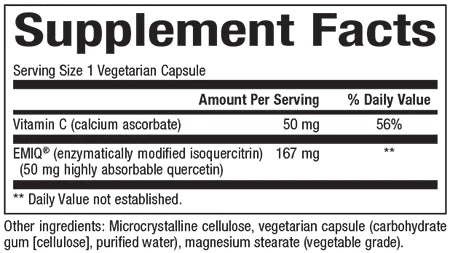 Nat Factors Bio Quercetin EMIQ 60vc-[HealthWay]