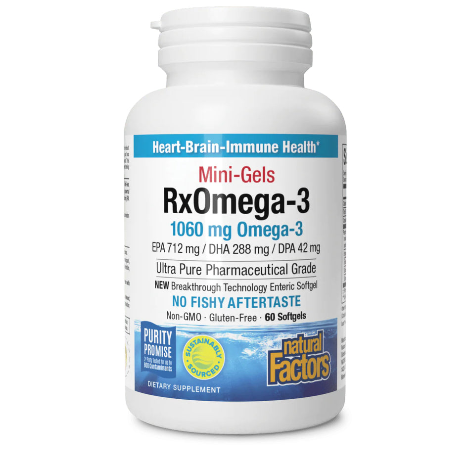 Nat Factors RxOmega Mini 60sg-[HealthWay]