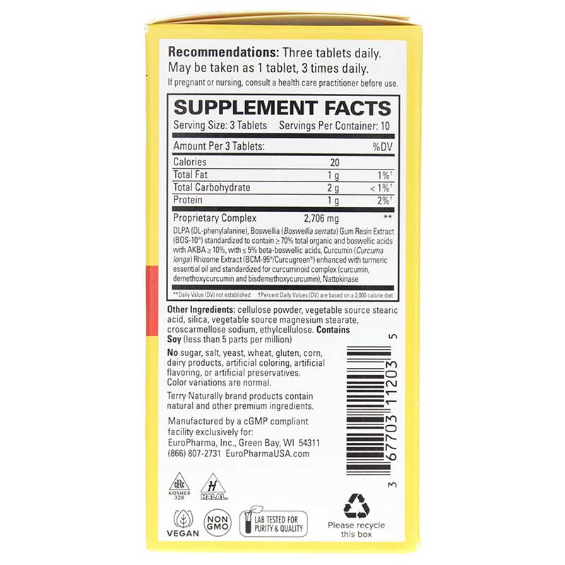 Terry Naturally Curamin Extra Strength 30t Blister-[HealthWay]