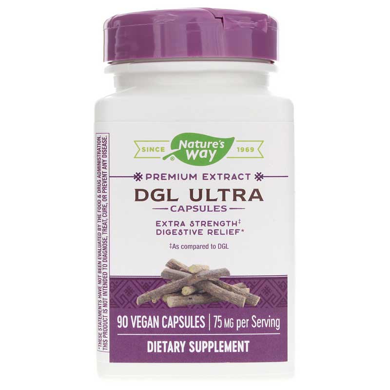 Natures Way  DGL Ultra Choc 90ch-[HealthWay]
