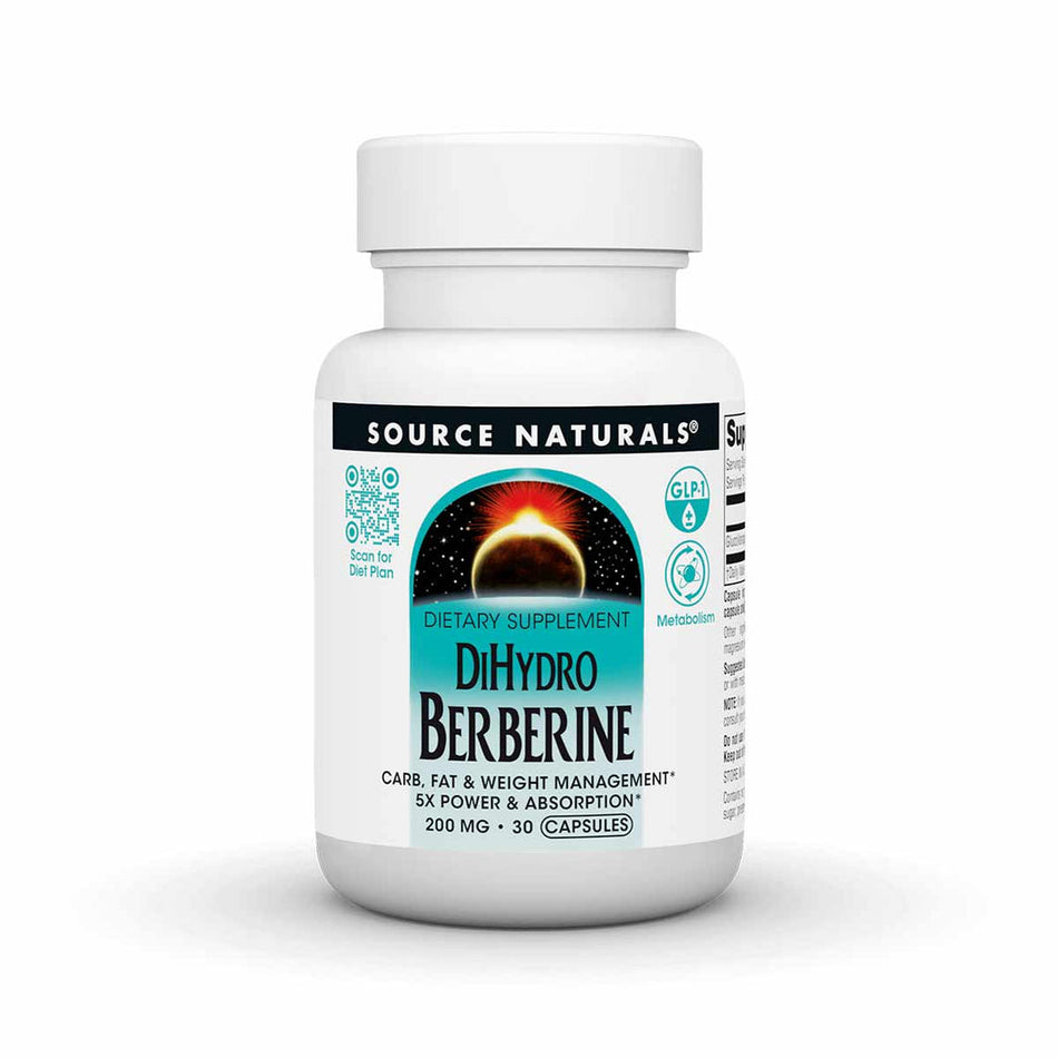 Source Naturals DiHydro Berberine 200mg 30cp