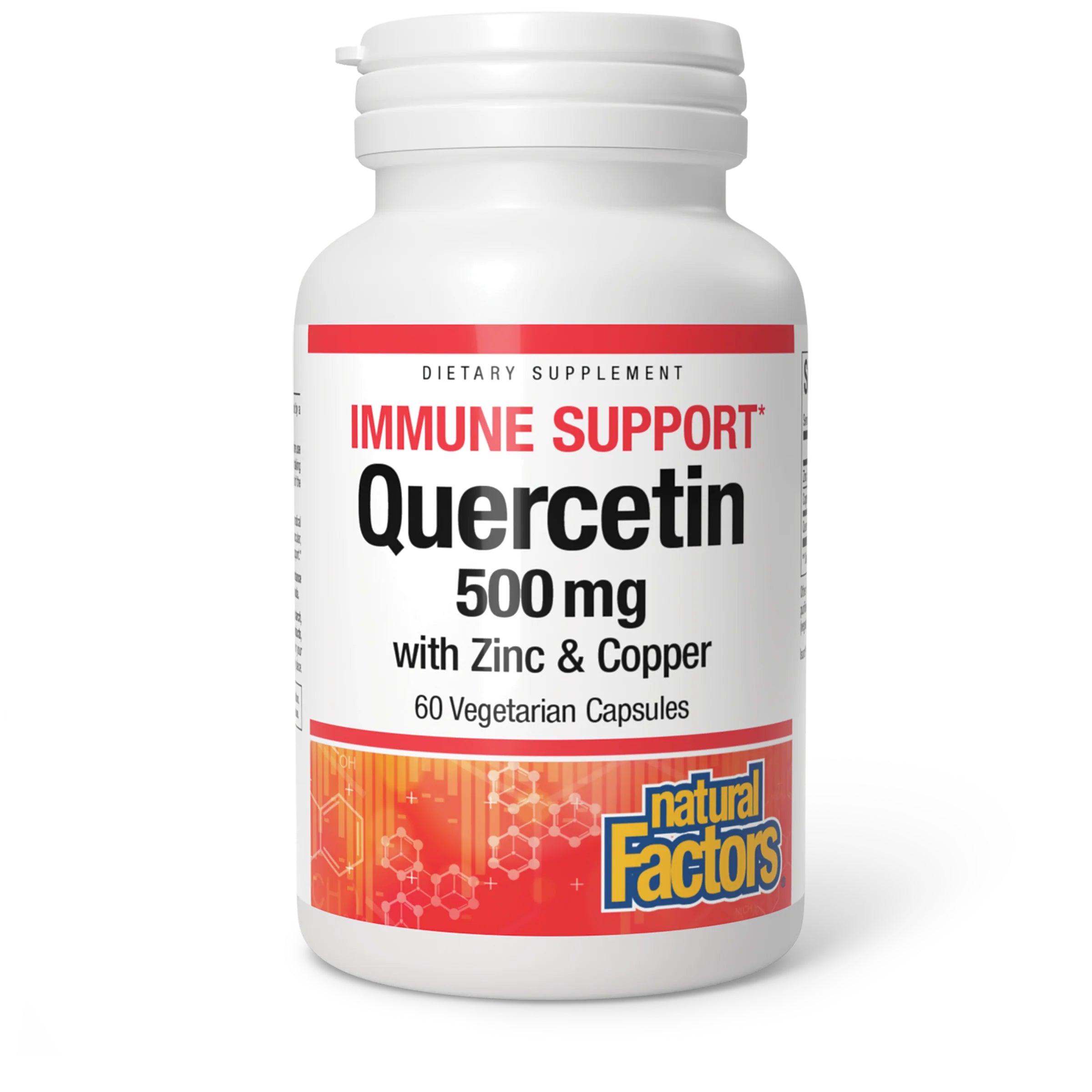 Natural Factors Quercetin Zinc 60cp-[HealthWay]