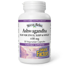 Natural Factors Ashwagandha 600mg 30cp