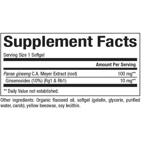 Natural Factors Panax Ginseng 60sg-[HealthWay]
