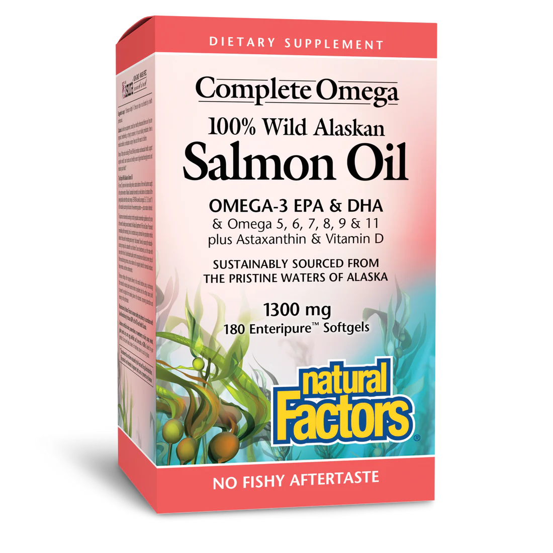 Nat Factors Salmon Oil 180sg