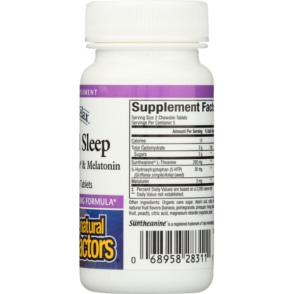 Natural Factors Tranquil Sleep 10ch