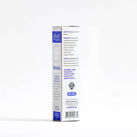 Back Label ABLabs Healing Silver Cream Lavender | Healthway