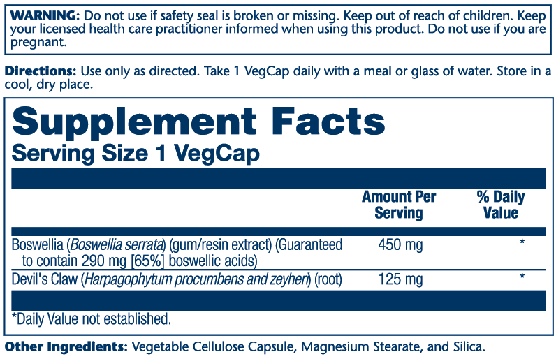 Solaray Boswellia 60cp-[HealthWay]