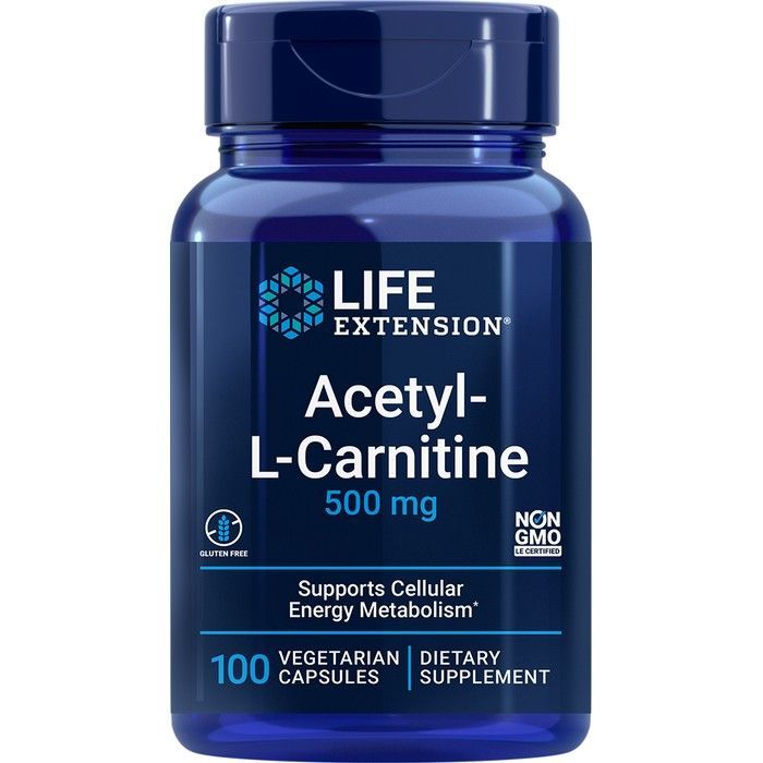 Life Ext Acetyl-L-Carnitine 500mg 100vc