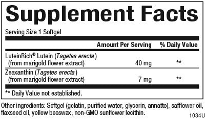 Nat Factors Lutein 40mg 30sg-[HealthWay]