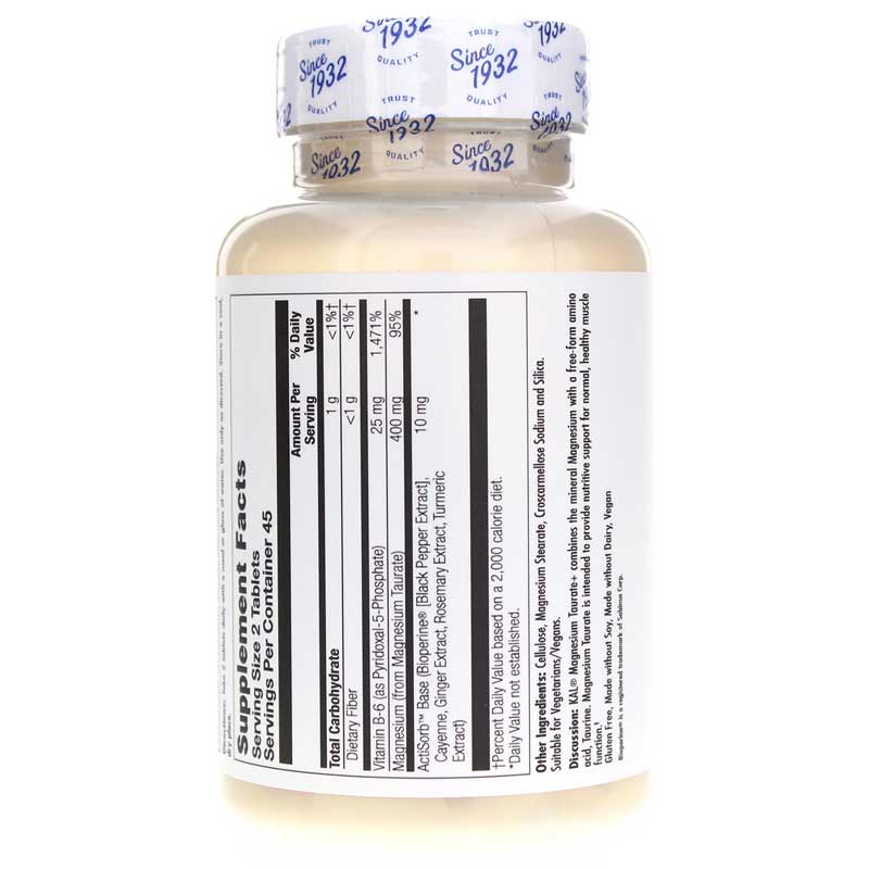 Kal Mag Taurate 400mg 90tb-[HealthWay]