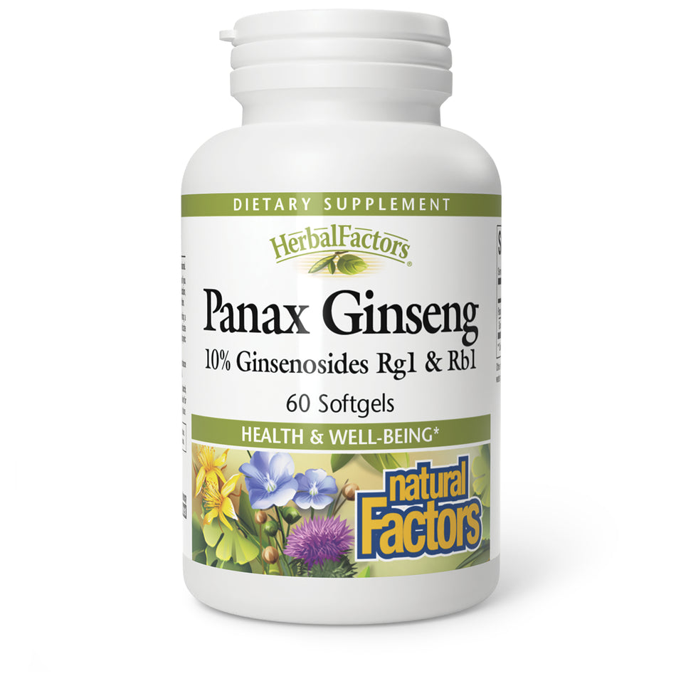 Natural Factors Panax Ginseng 60sg-[HealthWay]