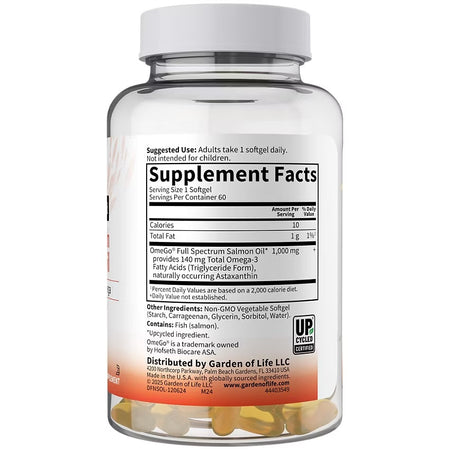 Garden of Life Salmon Oil at HealthWay