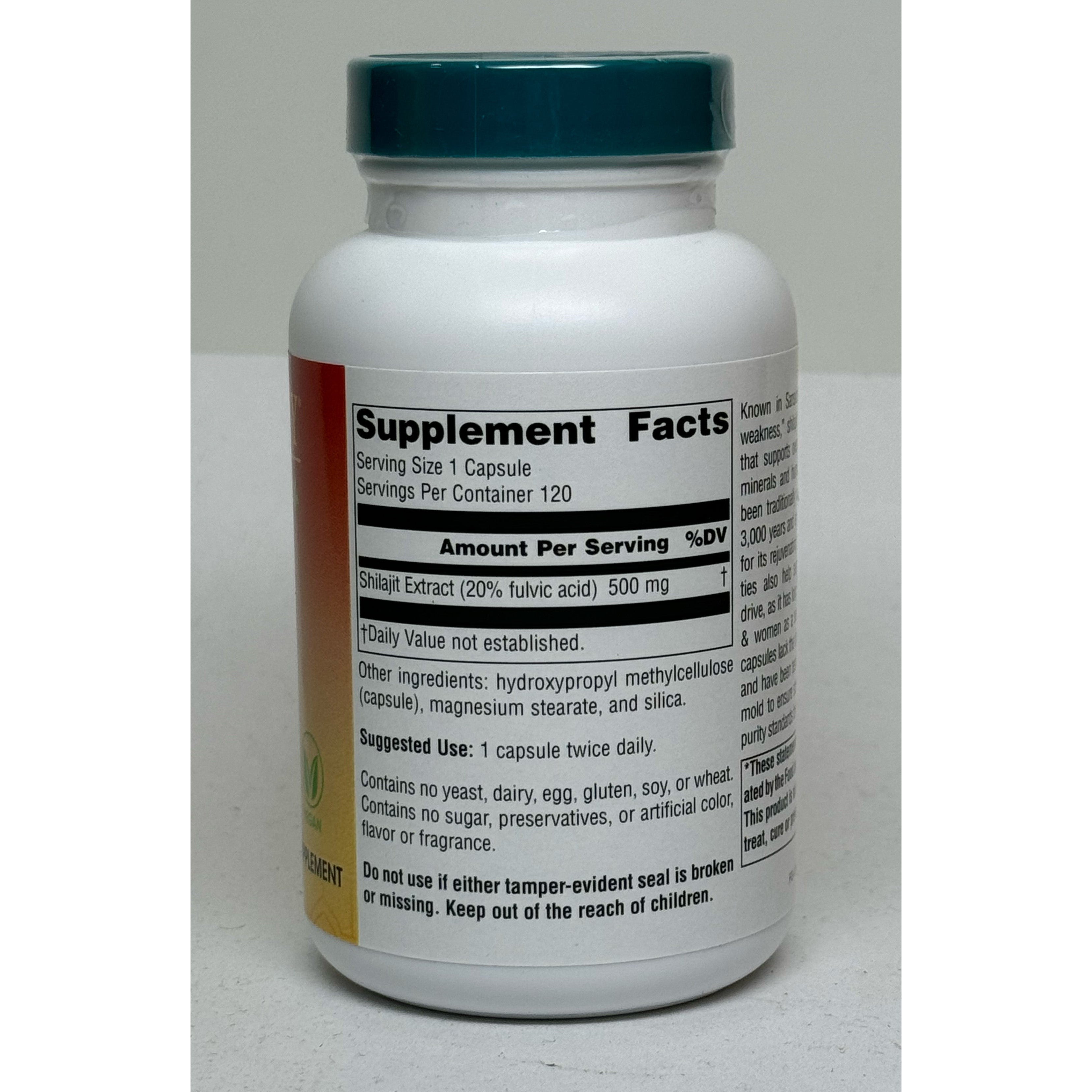 Planetary Herbals Shilajit Extract 500mg 60cp