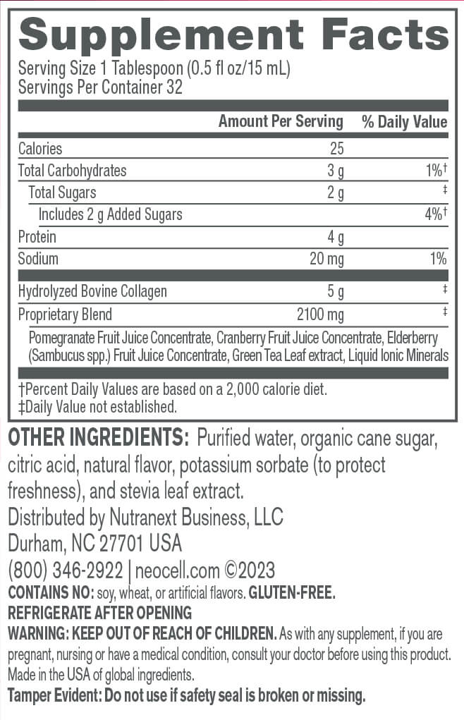 NeoCell Collagen Pom 16oz-[HealthWay]