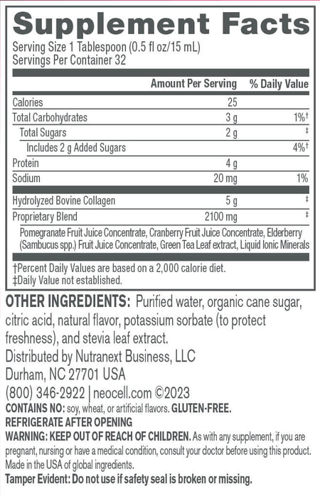 NeoCell Collagen Pom 16oz-[HealthWay]