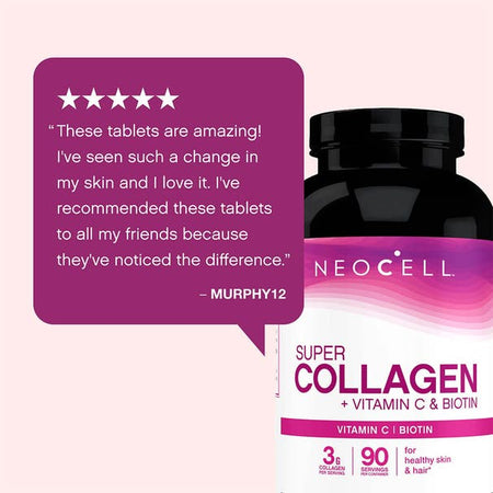 NeoCell Super Collagen C+ Biotin 270tb-[HealthWay]