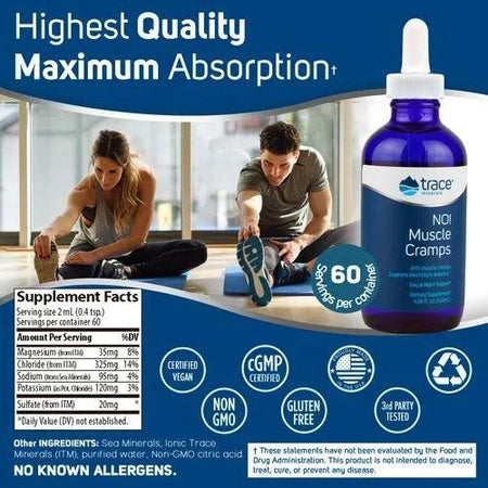 Trace Minerals No Muscle Cramp 4oz-[HealthWay]