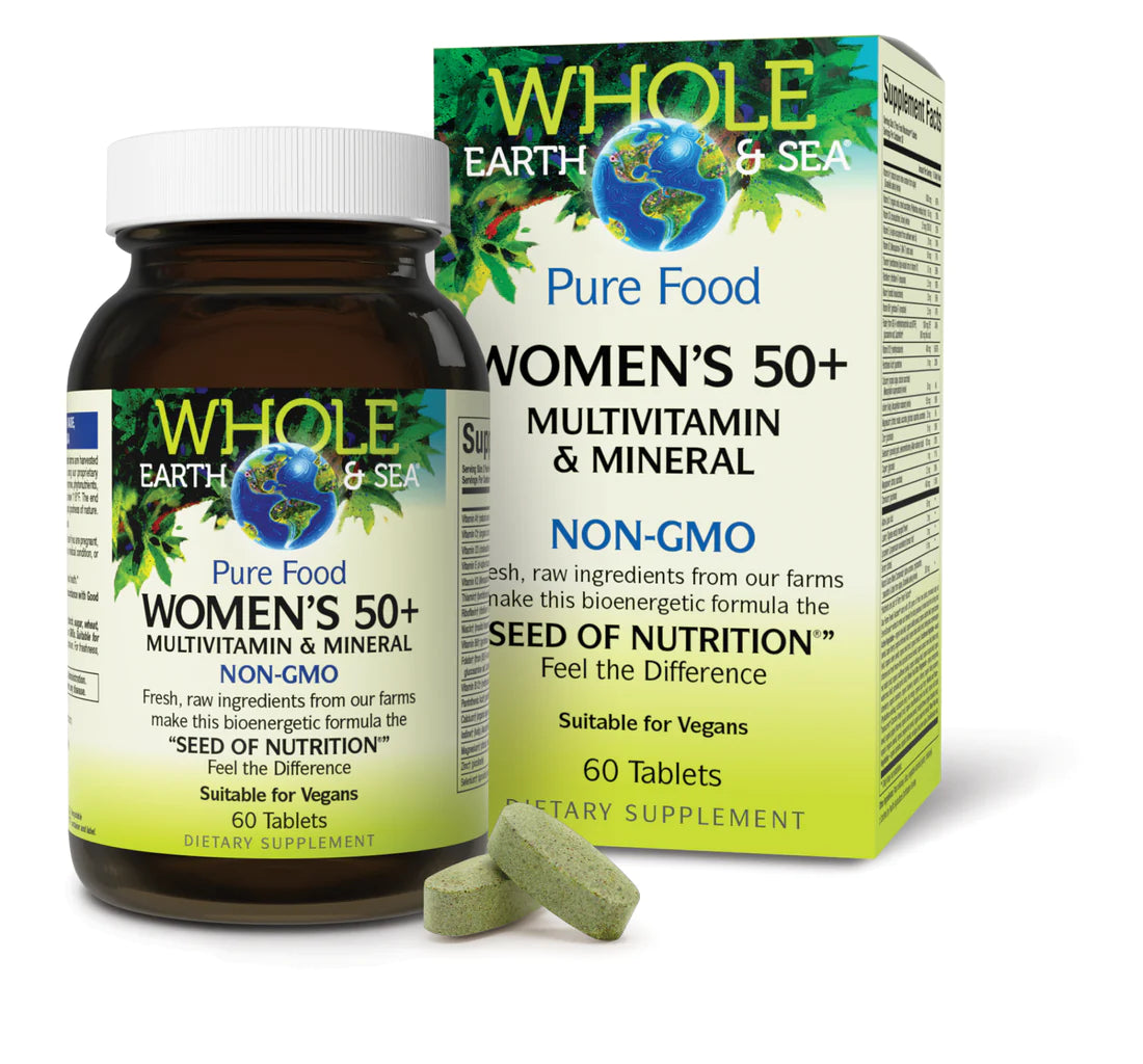 WholeEarthSea Womens 50+ Multi 60tb-[HealthWay]