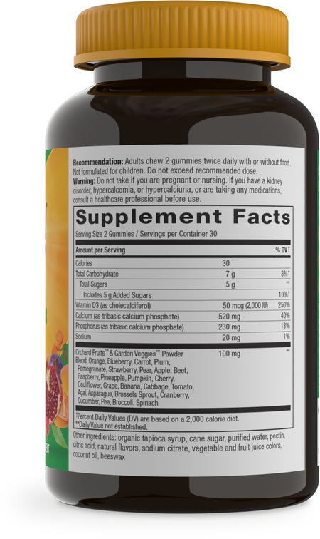 Natures Way Alive Calcium + Vit D3 60ch-[HealthWay]