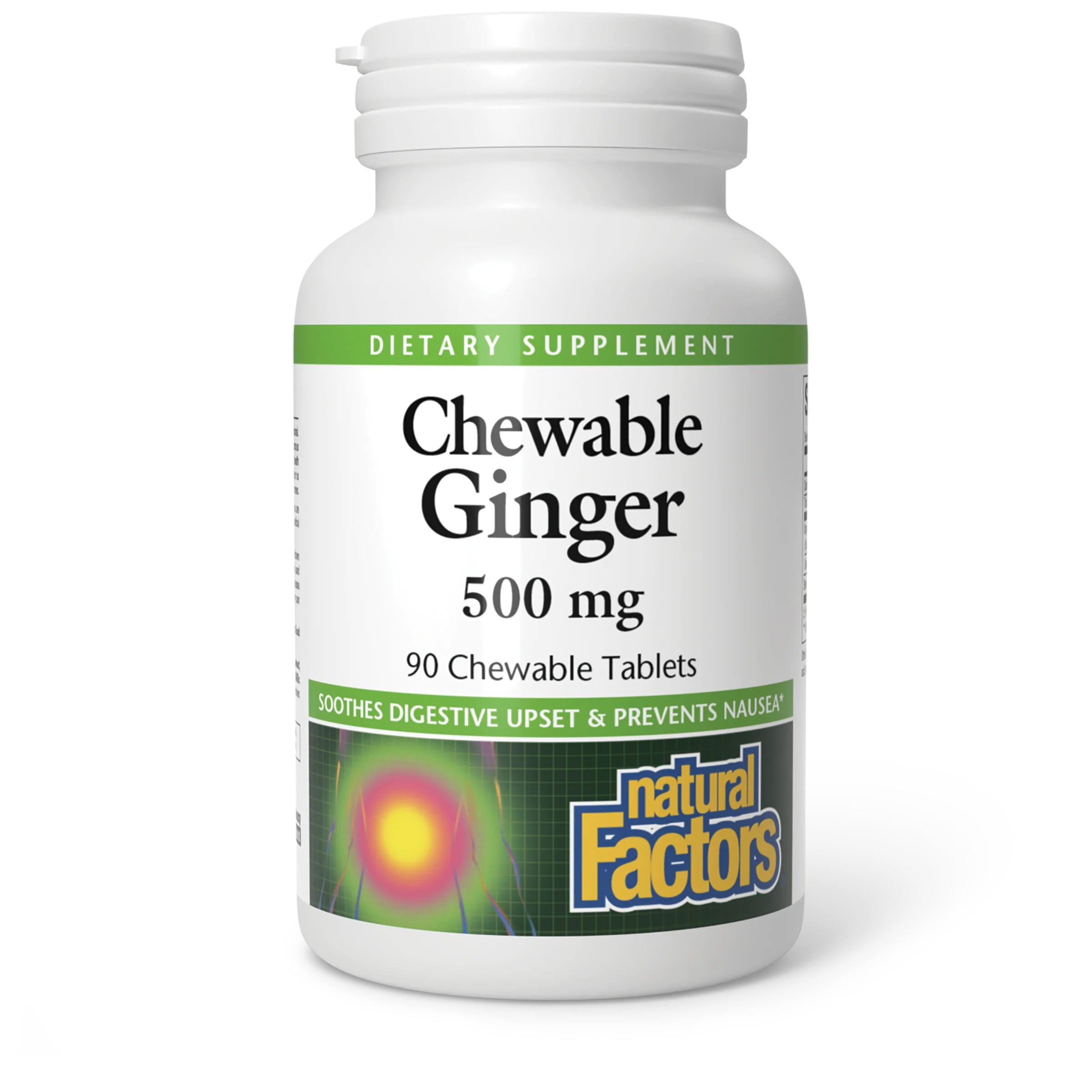 Nat Factors Ginger 500mg 90ch-[HealthWay]