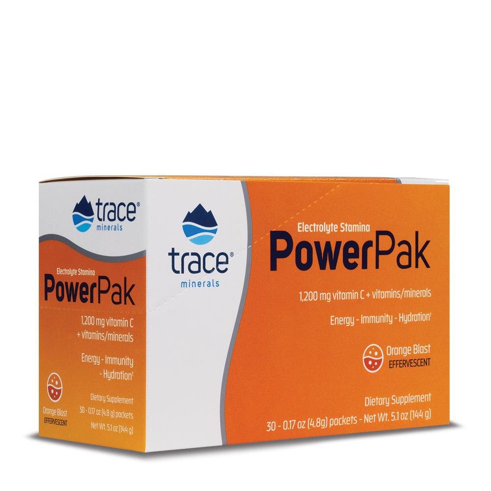 Trace Minerals Power Pack Orange 30pk-[HealthWay]