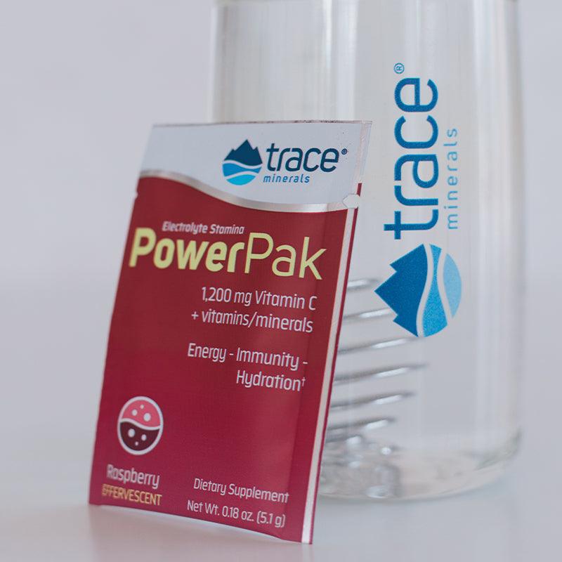 Trace Minerals Power Pak Raspberry 30pkt