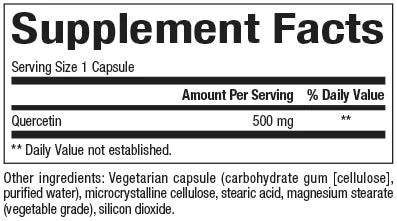 Natural Factors Quercetin 500 60cp-[HealthWay]