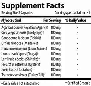 Mycoformulas Immune 90vcp-[HealthWay]