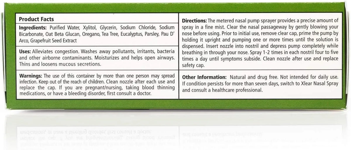 Xlear Rescue Nasal Spray 1.5oz-[HealthWay]