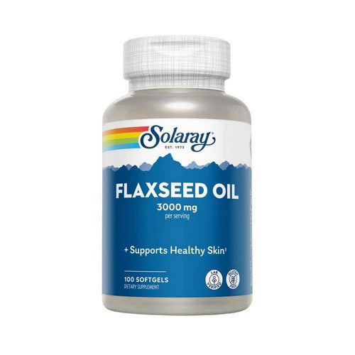 Solaray Flax Seed Oil 1000mg 100sg