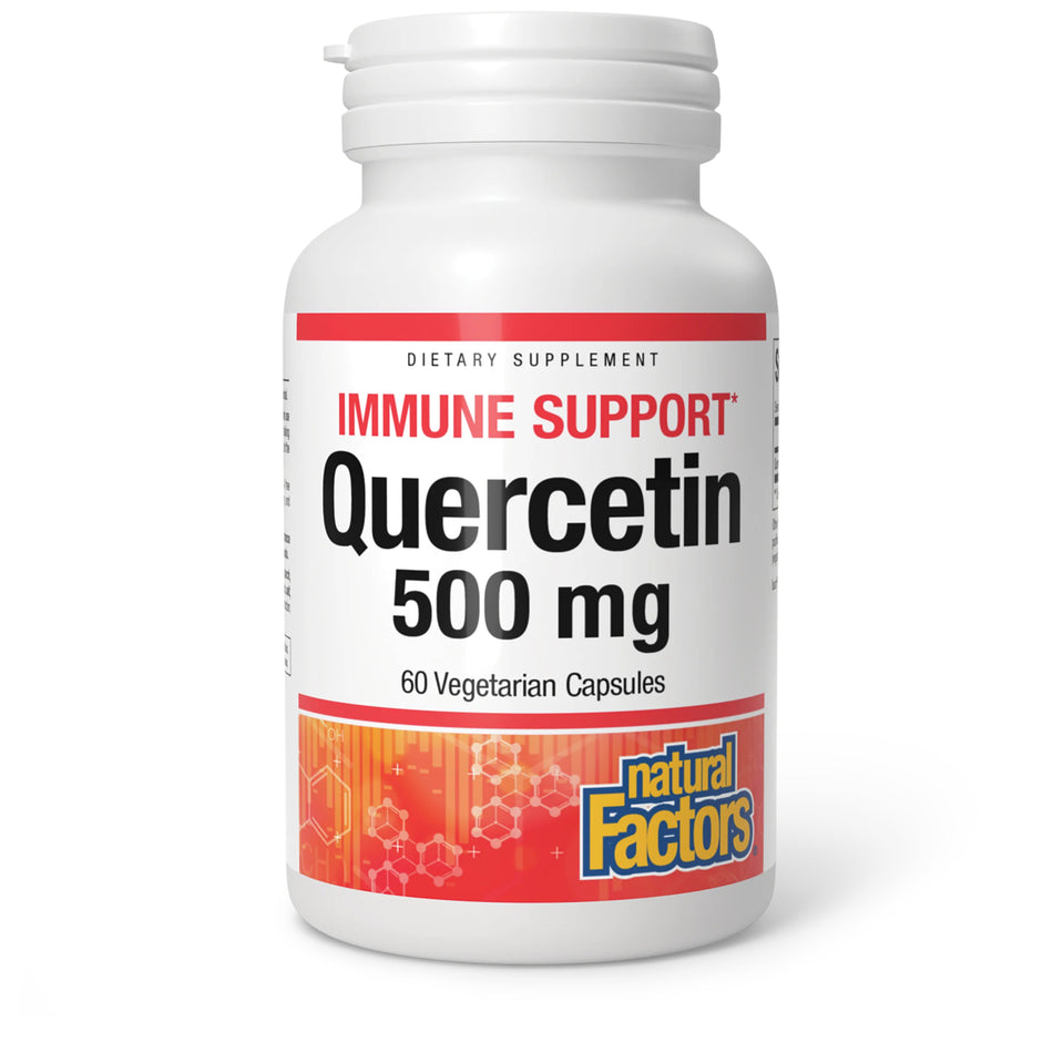 Natural Factors Quercetin 500 60cp-[HealthWay]