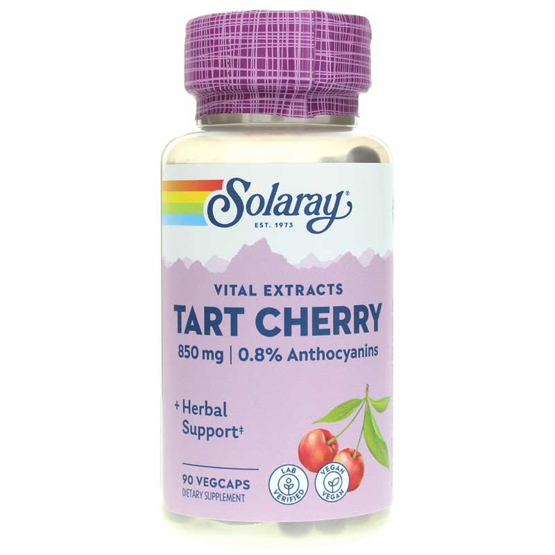 Solaray Tart Cherry 425mg 90vc-[HealthWay]