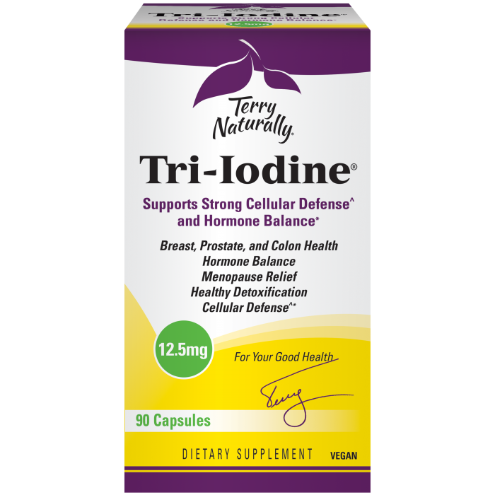 Terry Naturally Tri-Iodine12.5mg 90cp-[HealthWay]