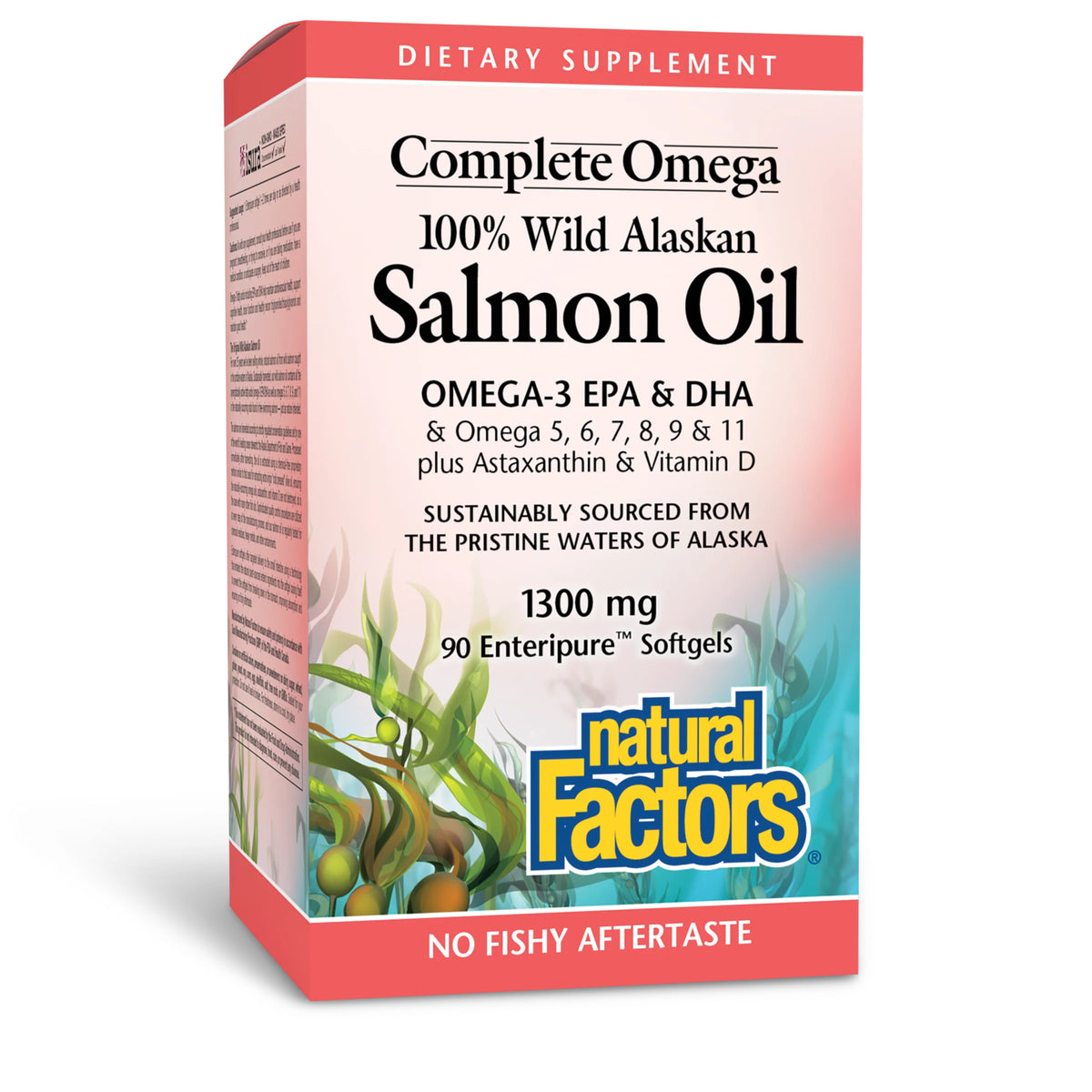 Nat Factors Salmon Oil 1300mg 90sg-[HealthWay]