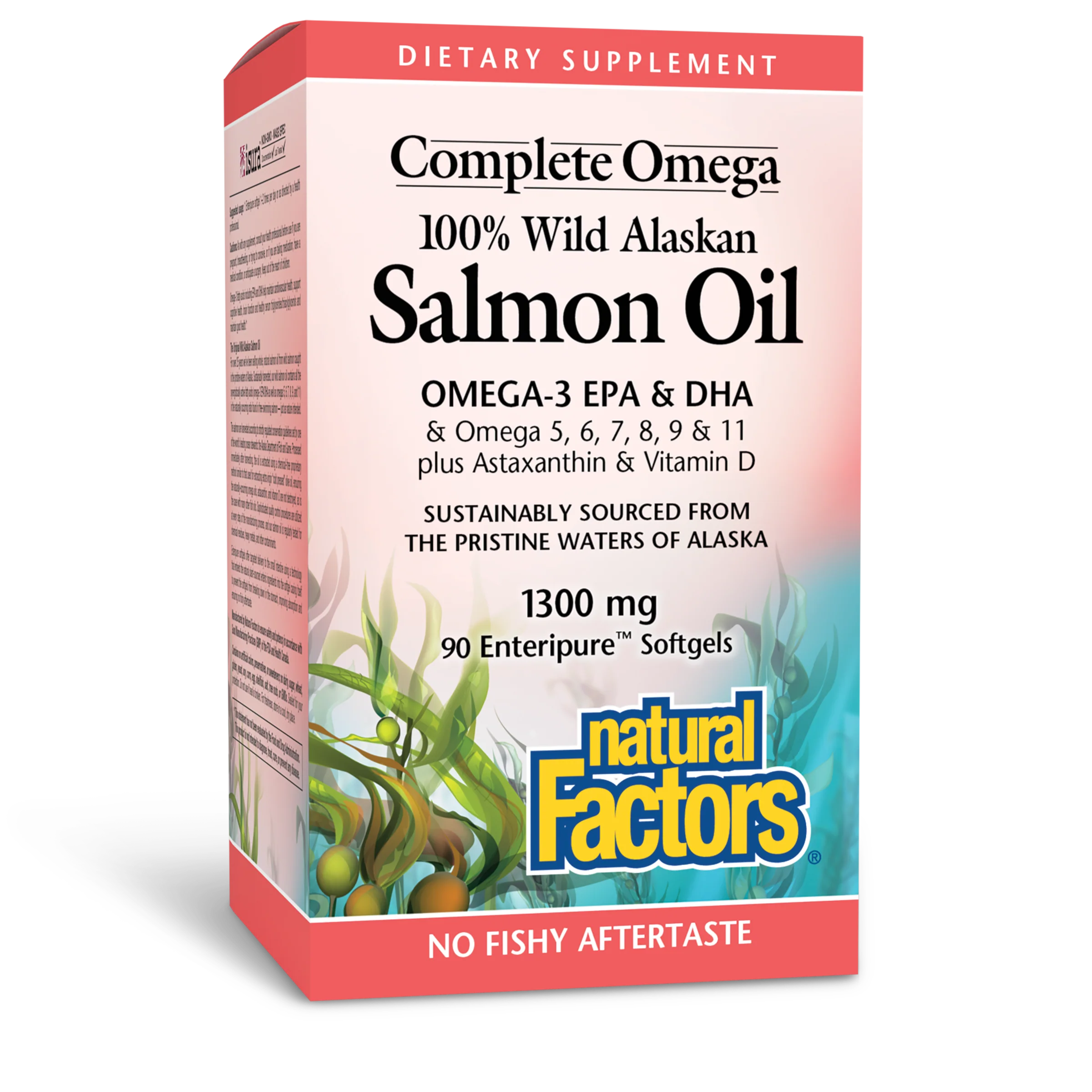 Nat Factors Salmon Oil 1300mg 90sg