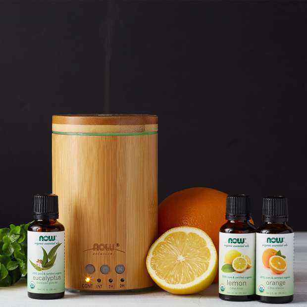 Now Ultrasonic Bamboo Diffuser-[HealthWay]