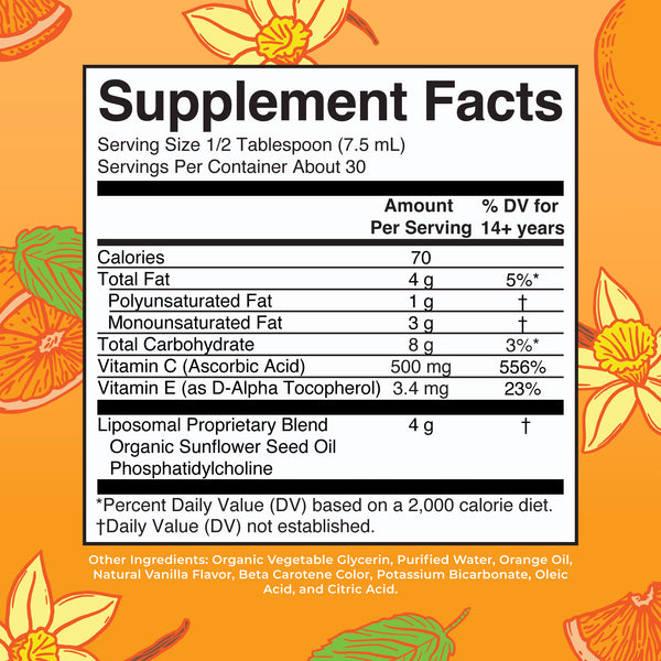 Mary Ruths Vitamin C Liposomal Citrus Vanilla 7oz
