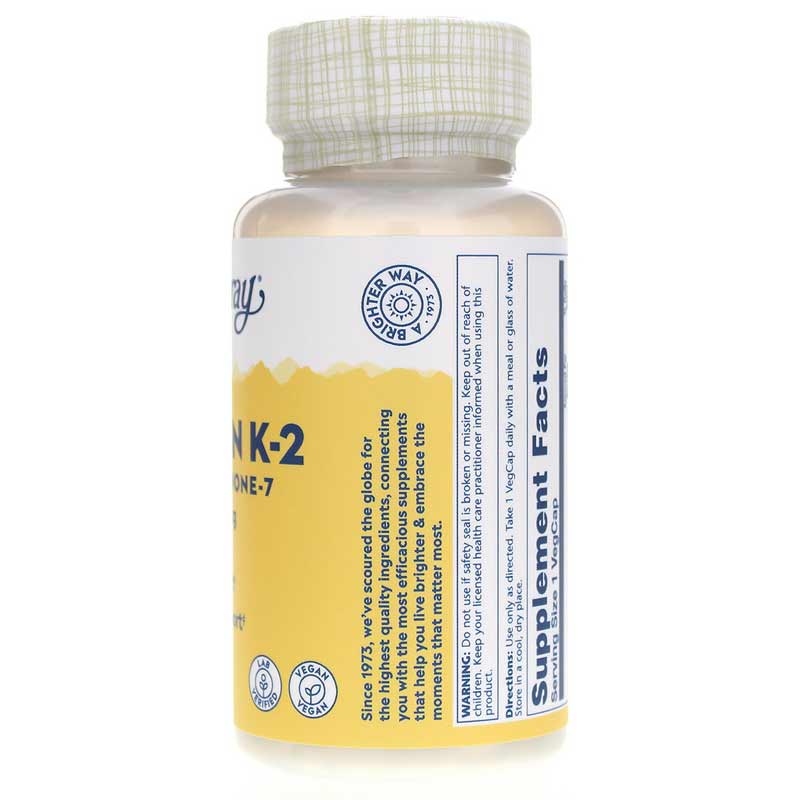 Solaray Vit K2 50mcg 30vc-[HealthWay]