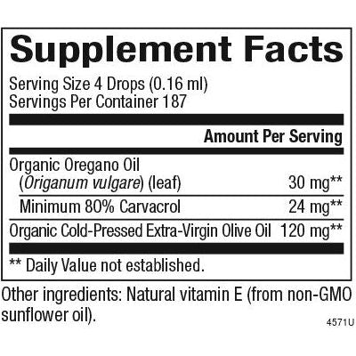 Nat Factors Oregano Oil 1oz-[HealthWay]